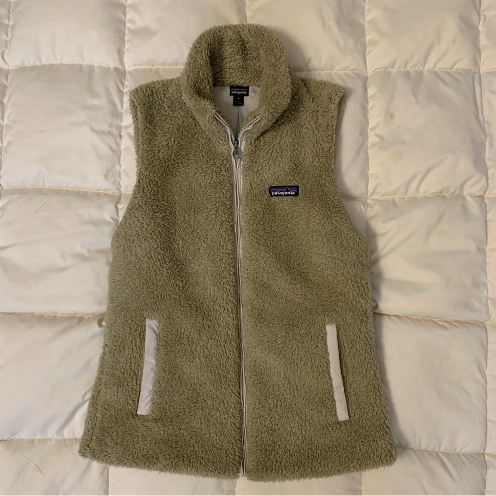 Patagonia Women’s Los Gatos Vest Khaki Tan Sz Medium